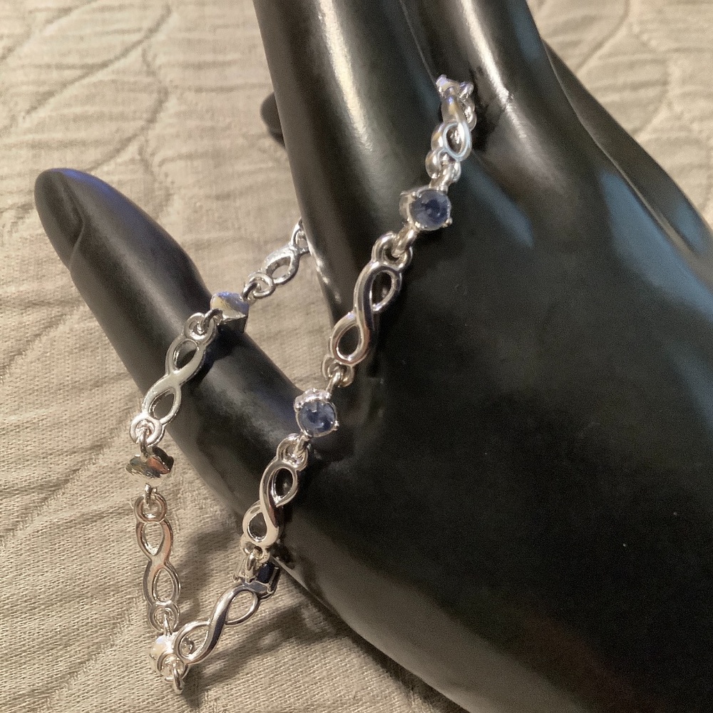 Avon Infinity Rhinestone Bracelet - Picture 2 of 3